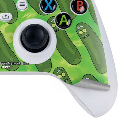 Adult Swim Rick and Morty Pickle Rick Pattern Xbox Series S Controller Skin